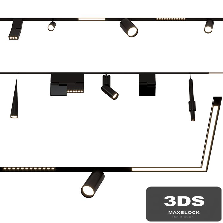 LEVITY magnetic track system - Lampatron