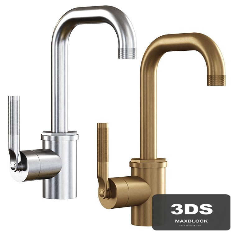Landmark pure Single lever basin faucet by Samuel Heath