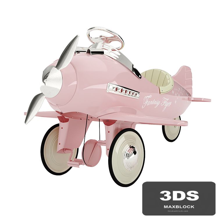 Kids pedal plane