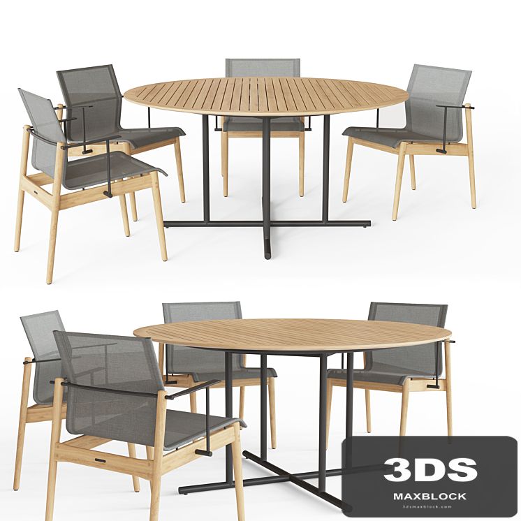 WHIRL table AND SWAY chair