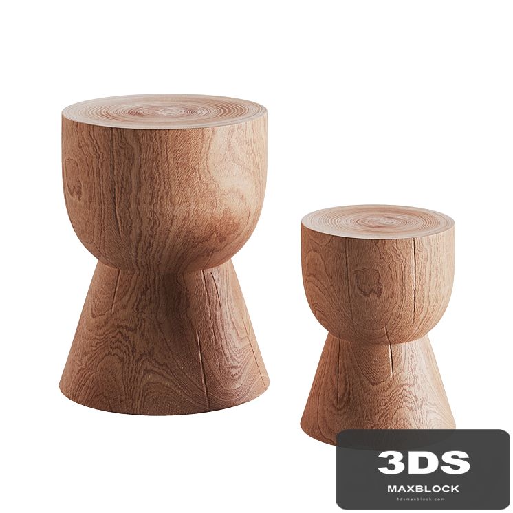 Mark Tuckey eggcup wooden stool