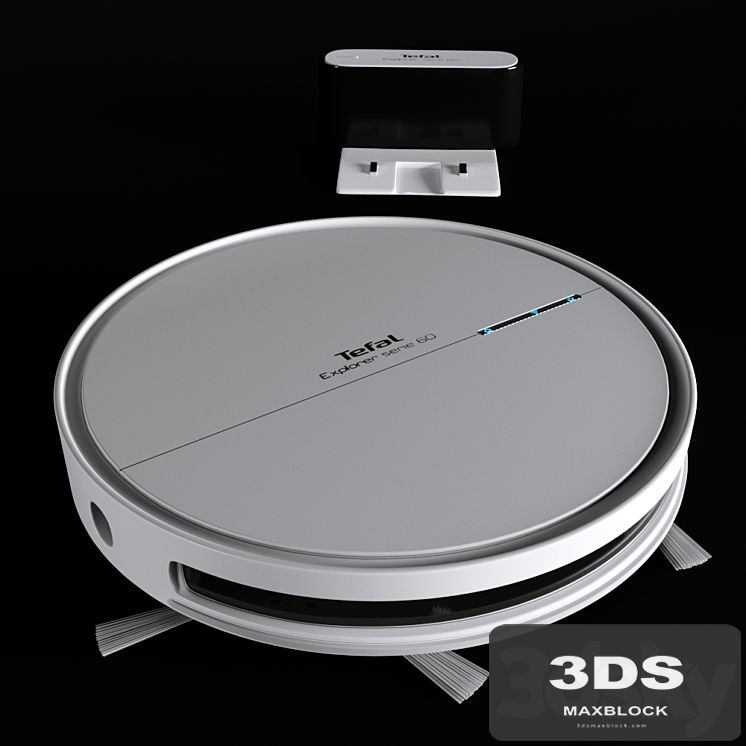 Robot vacuum cleaner Tefal X-plorer SERIE 60 white