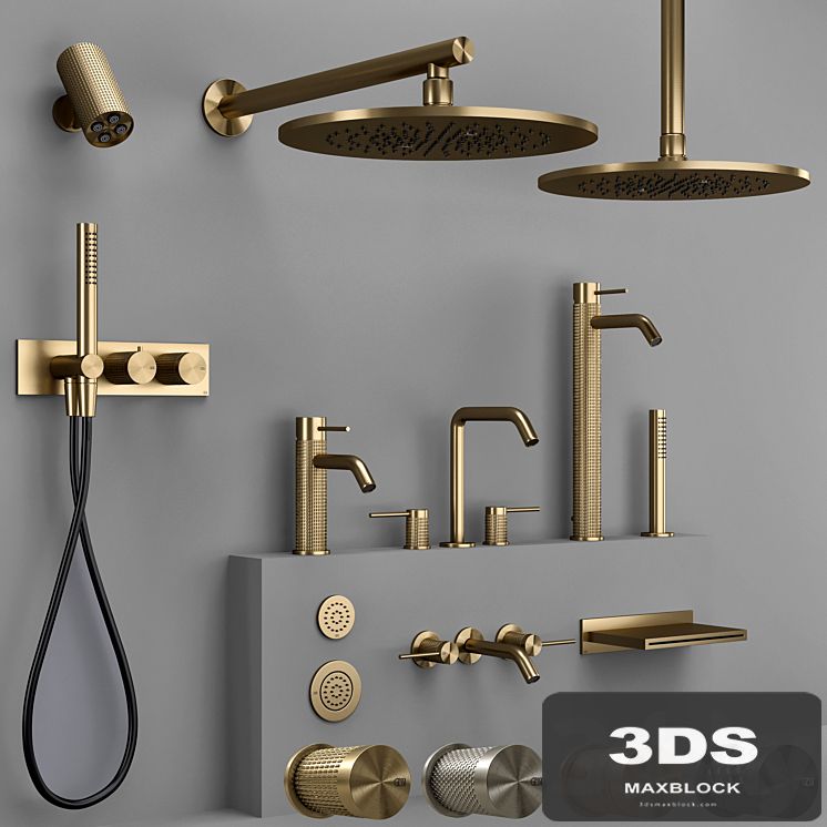 Gessi 316 collection bathroom faucet set (CESELLO-MECCANICA-INTRECCIO-TRAME)
