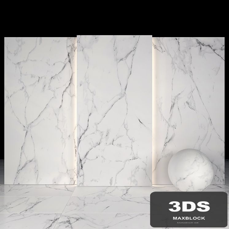 Carrara White Marble 04