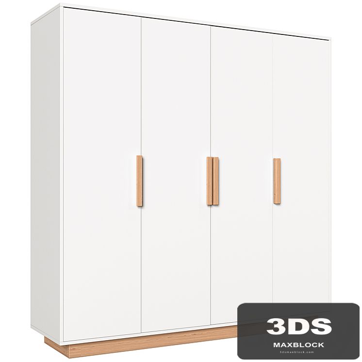 4-door wardrobe FABI