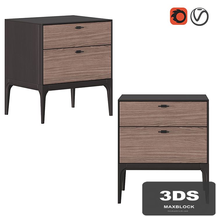 Dantone Home Bedside table Verona