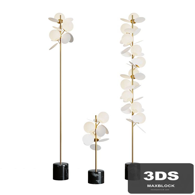 Floor lamp Matisse Floor Lamp White