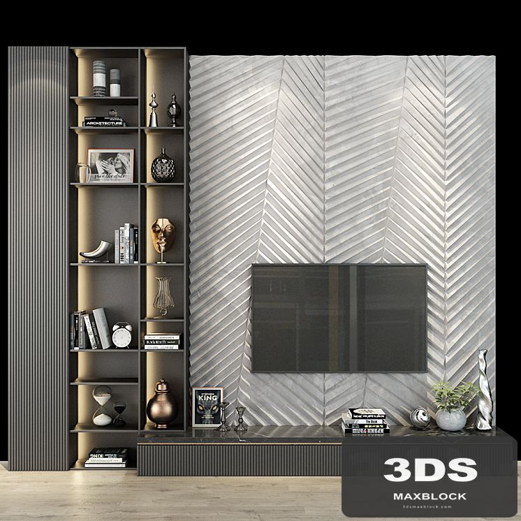 TV Wall set 0174