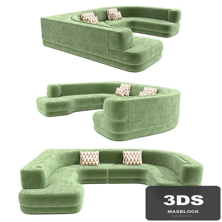 Charles Zana Alexandra sofa invisible collection