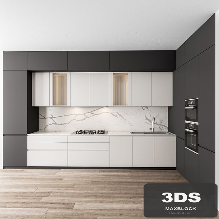 Kitchen Modern - Black and White 41