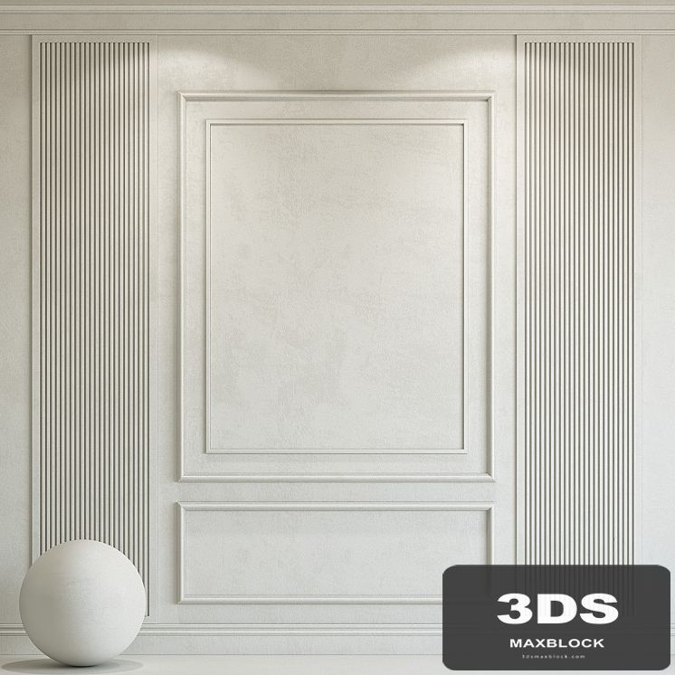 Decorative plaster with molding 144
