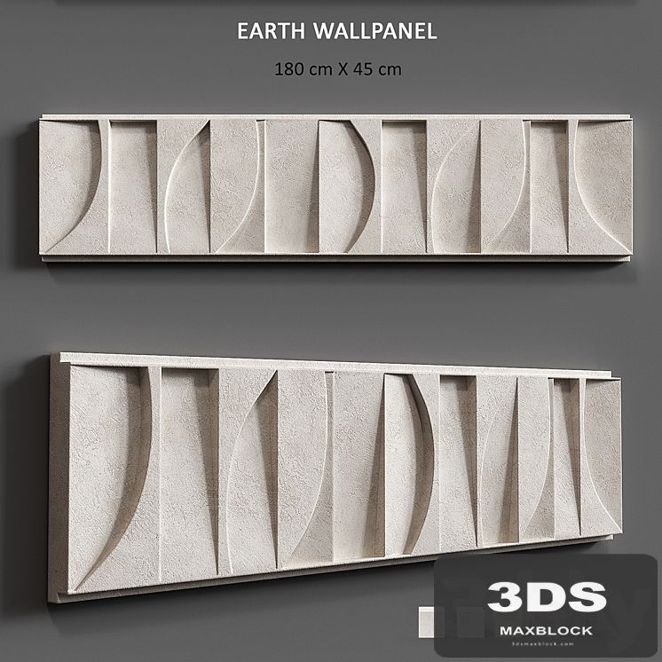 Relief Earth Wallpanel