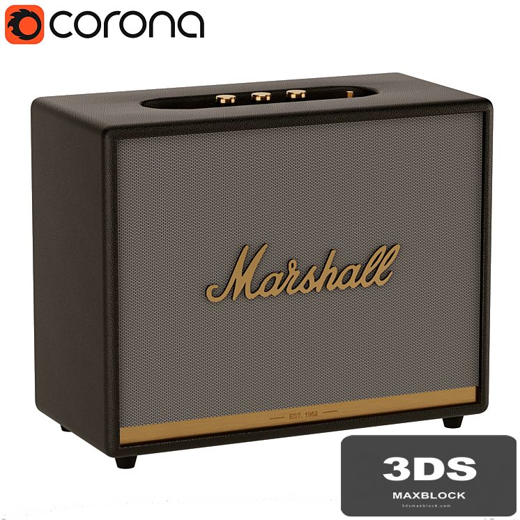 Marshall Loudspeaker Woburn II Black Leather