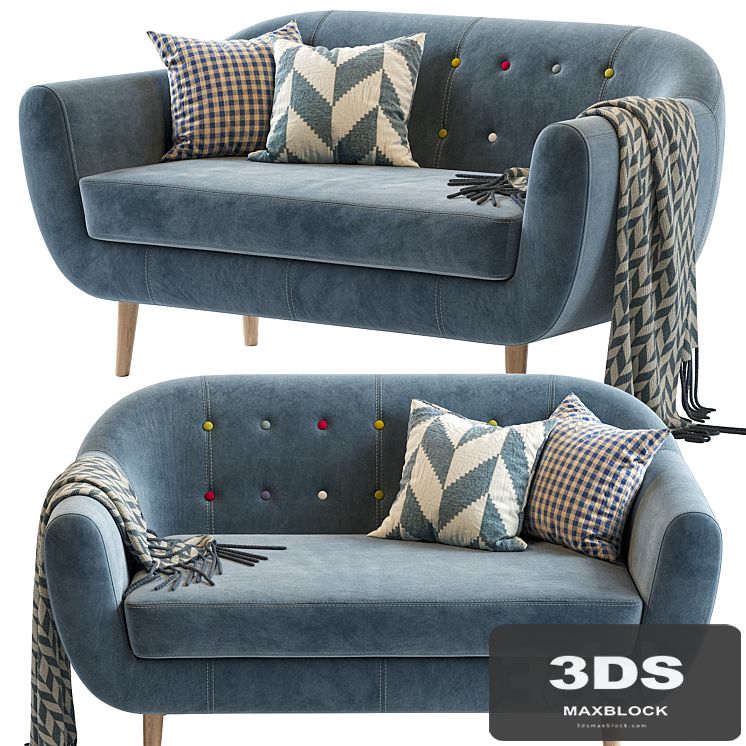 Sofa Rotterdam Tesla Gray