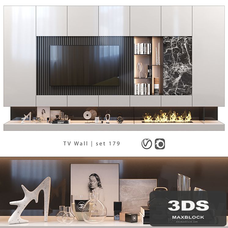 TV Wall | set 179
