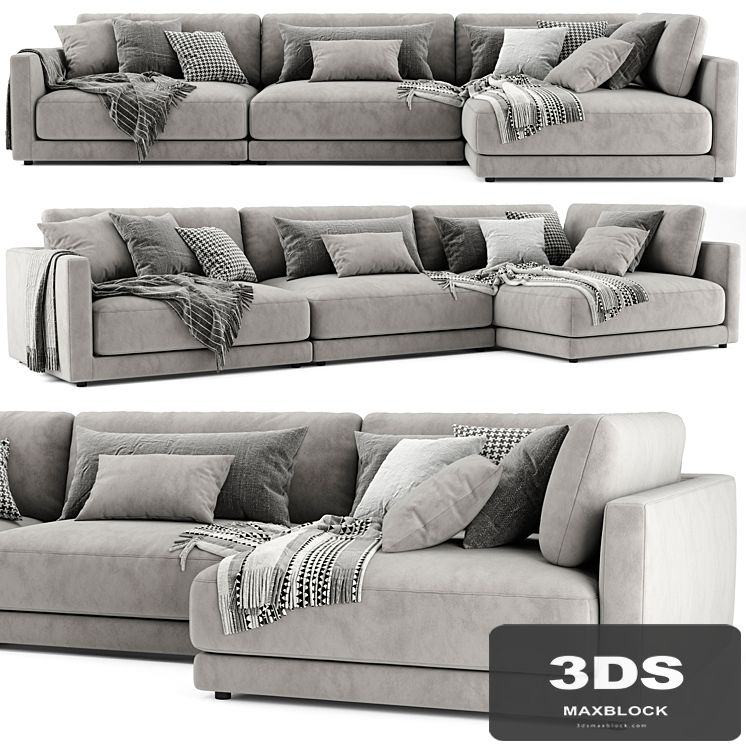 Blanche Katarina Chaise Longue Sofa