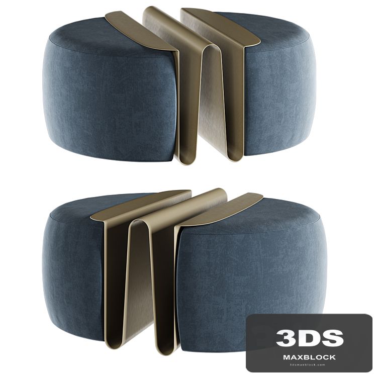 Natuzzi WAVE pouf