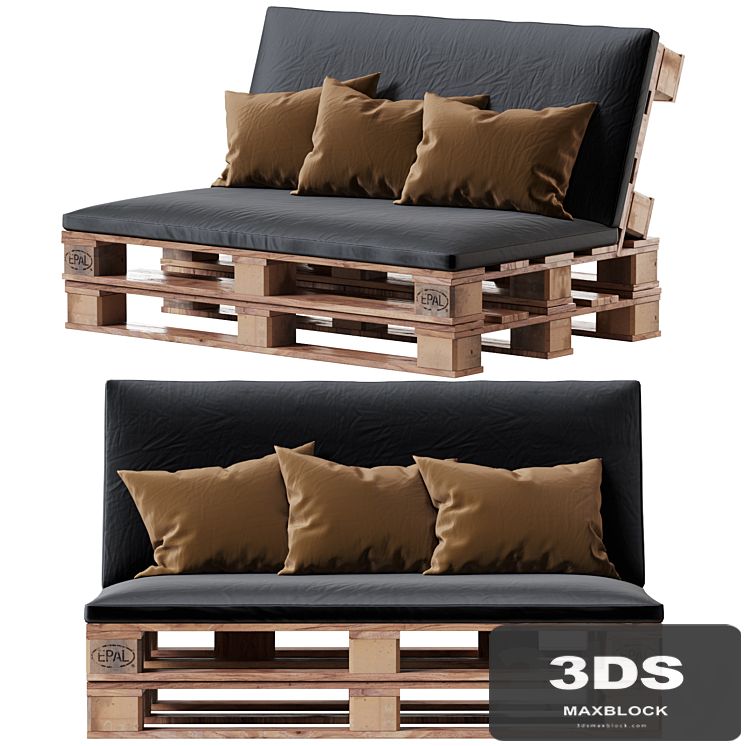 Pallet sofa