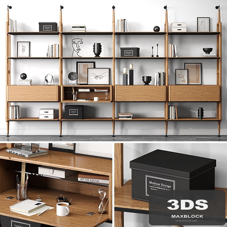 Rack ARIA 02 by PORADA