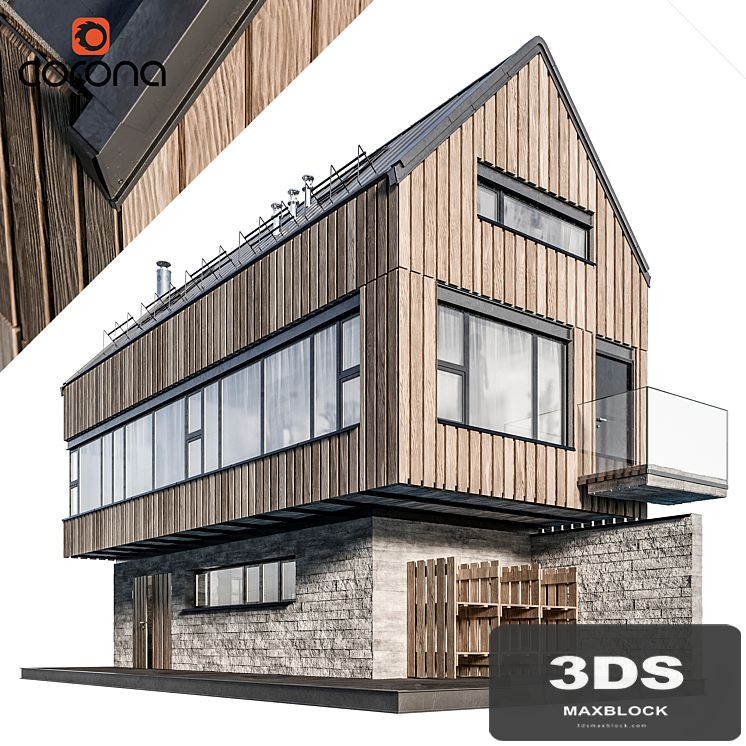 Modern house 07 | night