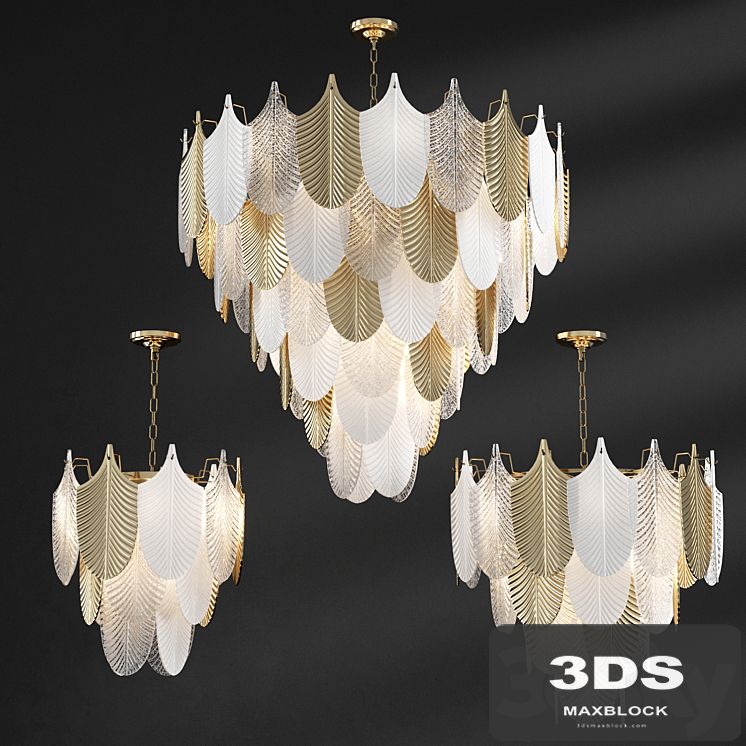 Chandelier pendant Abelia Chandelier Loft-Concept