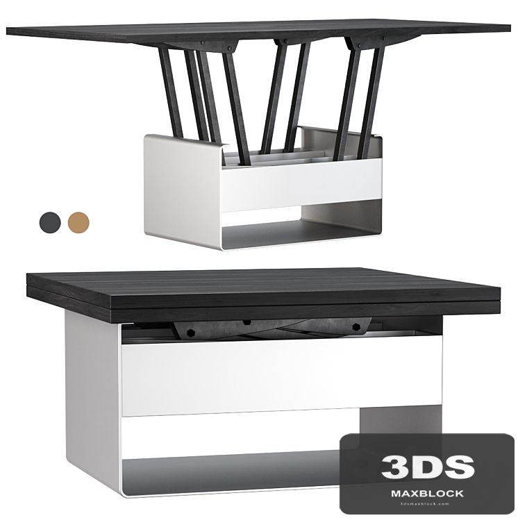 Mesa de centro transformable table Sedit Mesita baja WIND / Table transformer