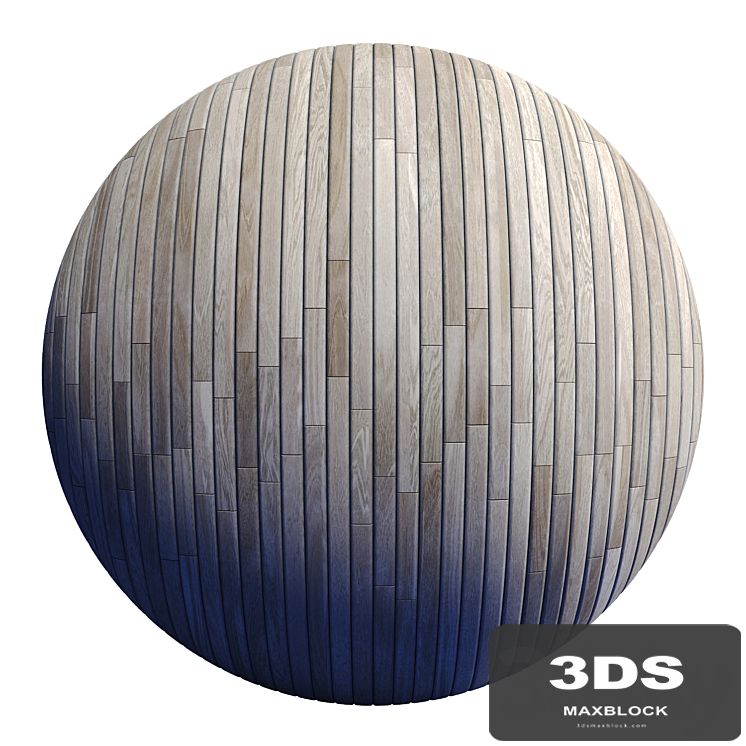 Striped Wood + Light Panels H / PBR 4K / 2 Mats