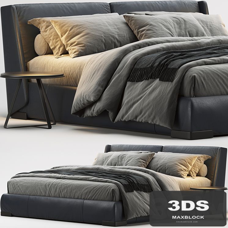 Natuzzi Fenice Bed