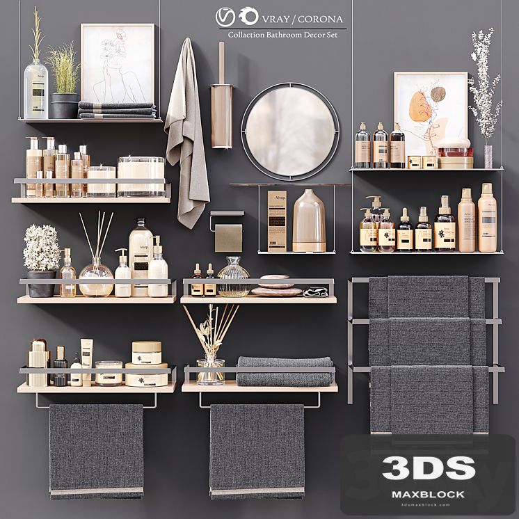 Collaction Bathroom Decor Set