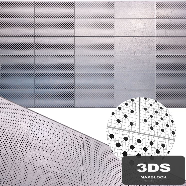 perforated panel 32