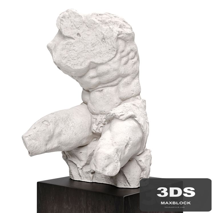The Belvedere Torso plaster