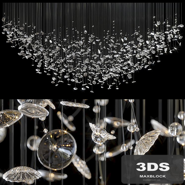 Chandelier Light Vargov - Fiber