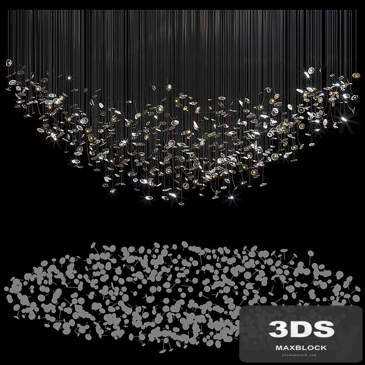 Chandelier Light Vargov - Fiber