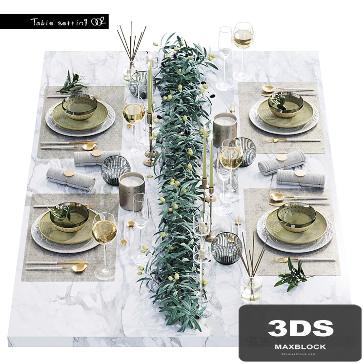 Table setting 002