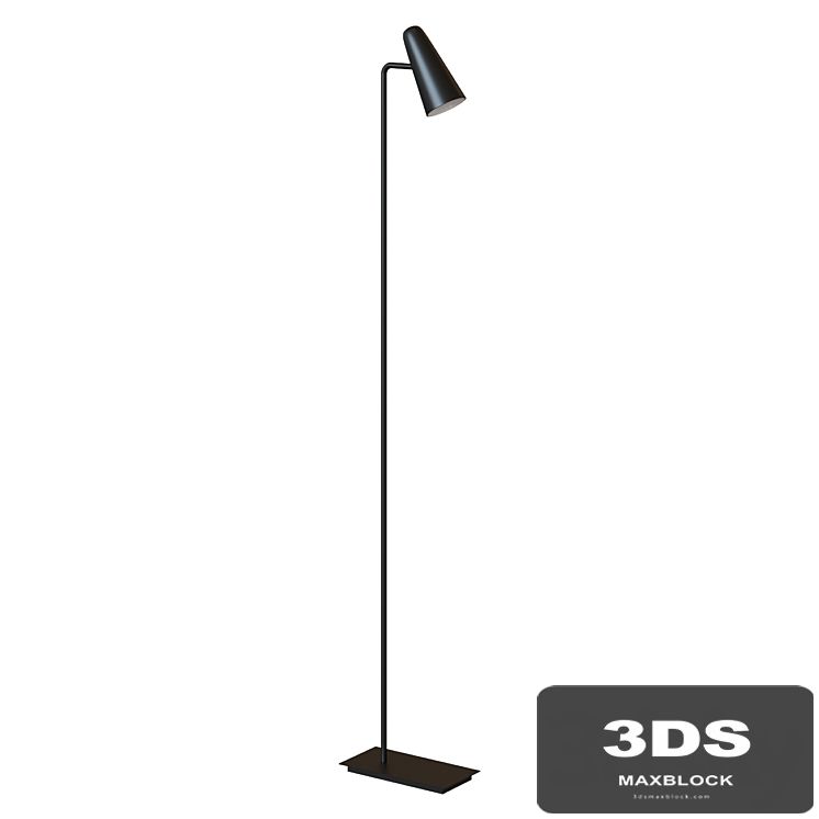 Floor lamp Lao black