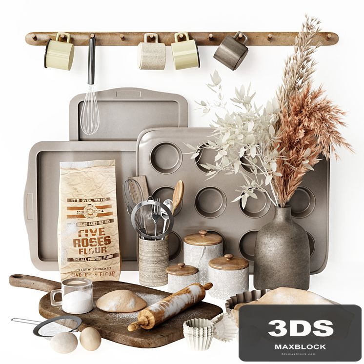 Kitchen Decorative Set - 08