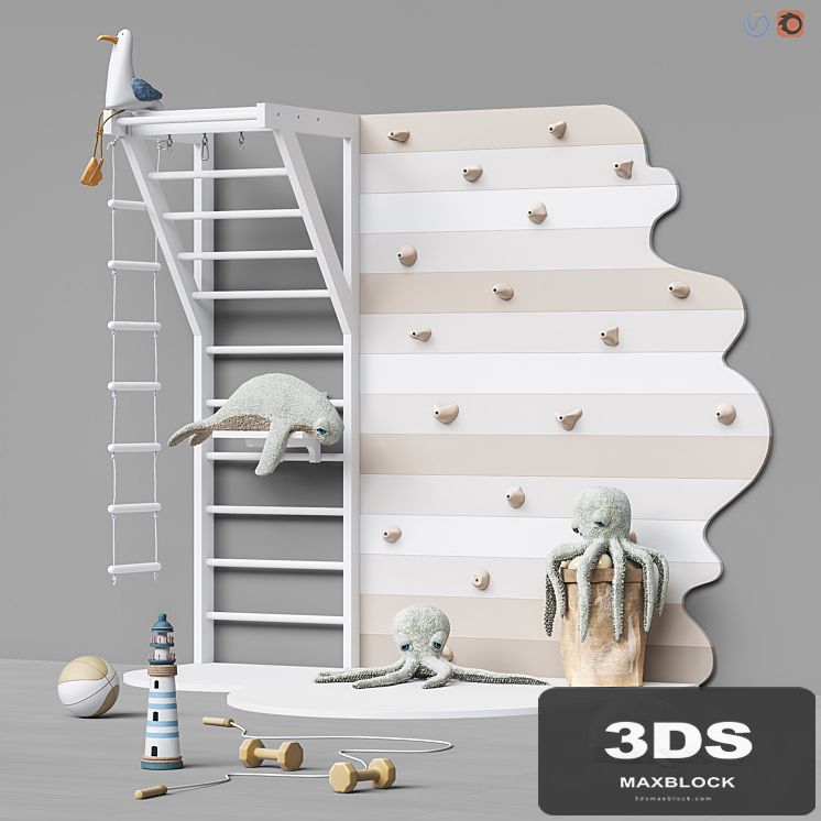 Toys and furniture set 89