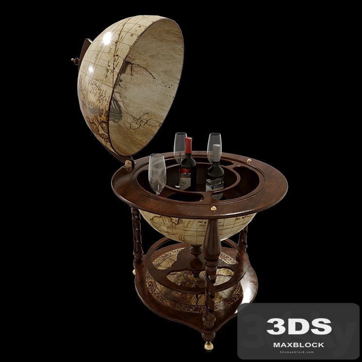 Globe bar D 52 cm