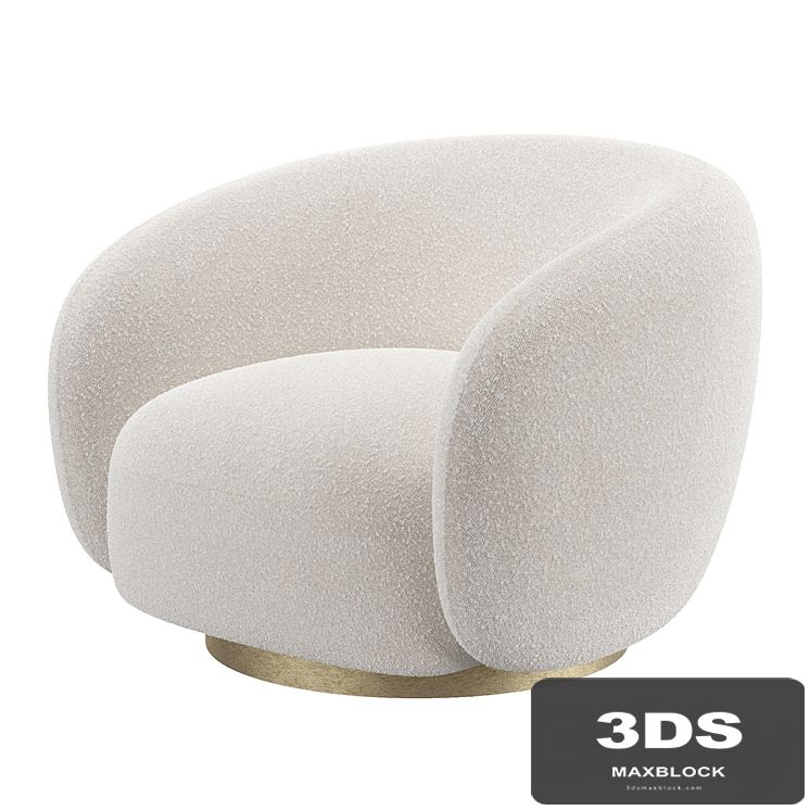 EICHHOLTZ SWIVEL CHAIR BRICE 4K