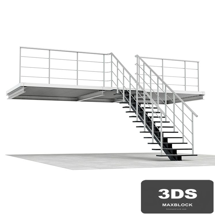 Warehouse stairs