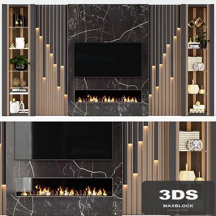 TV wall modern 65