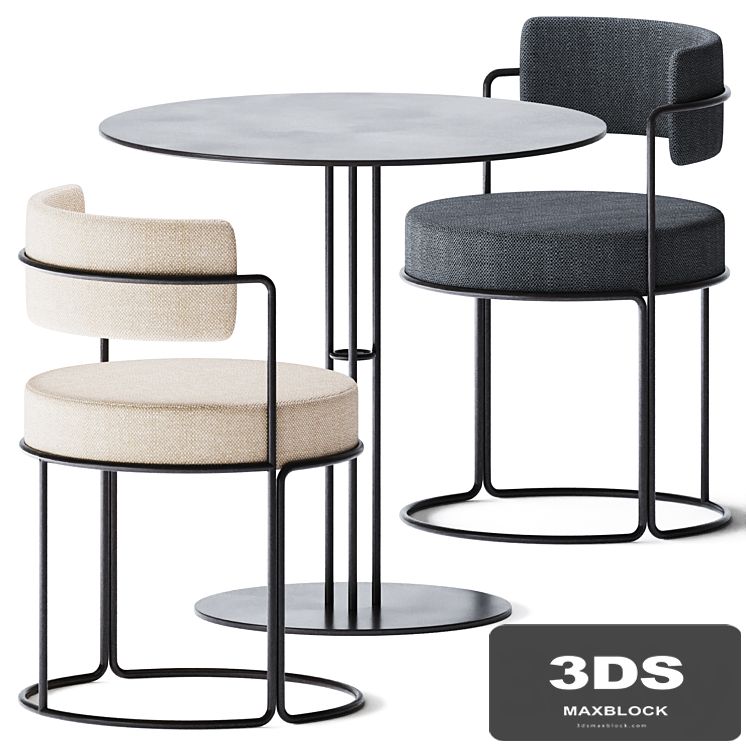 Round Dining Table Paradiso by iSimar
