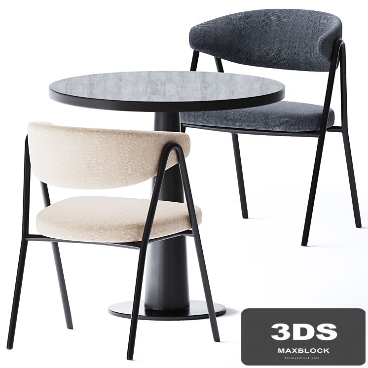 Round table Gray 39 by Gervasoni