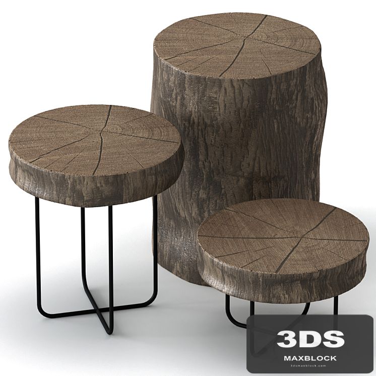 Slab coffee tables