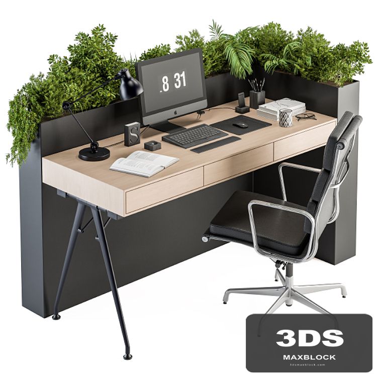 Office Furniture - employee Set 24