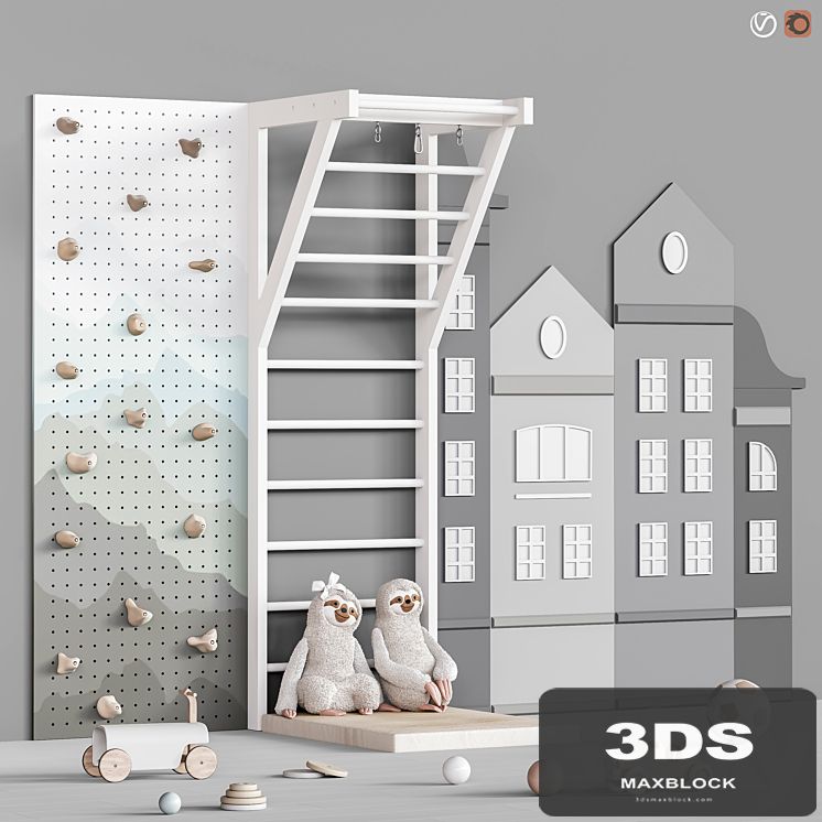 Toys and furniture set 86