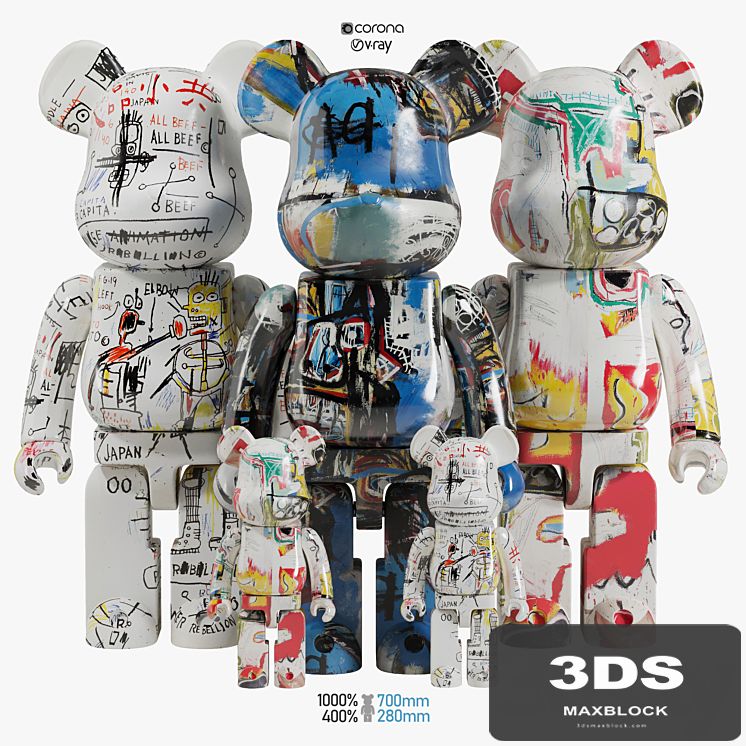 Bearbrick / Basquiat ART