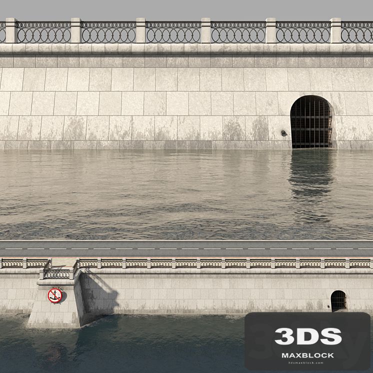 The embankment