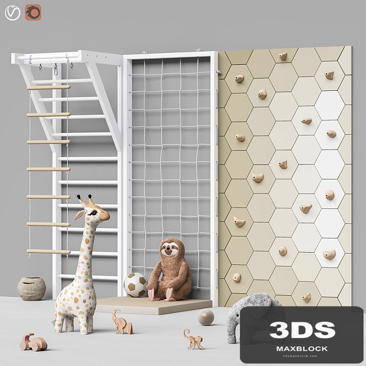 Toys and furniture set 88