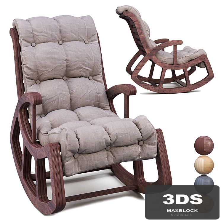 165 Viking rocking chair